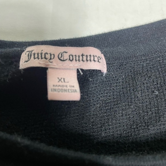 Juicy Couture Black Gold Logo Sweatshirt size XL - Picture 3 of 8